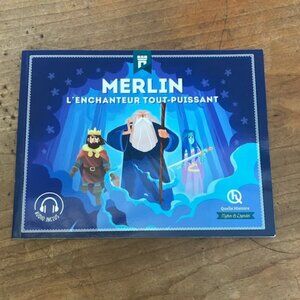 Merlin LEnchanteur Tout-Puissant french for kids includes free audio book
